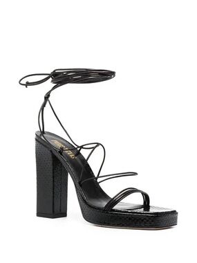 Paris Texas Platform Heels Strappy Heeled Sandals